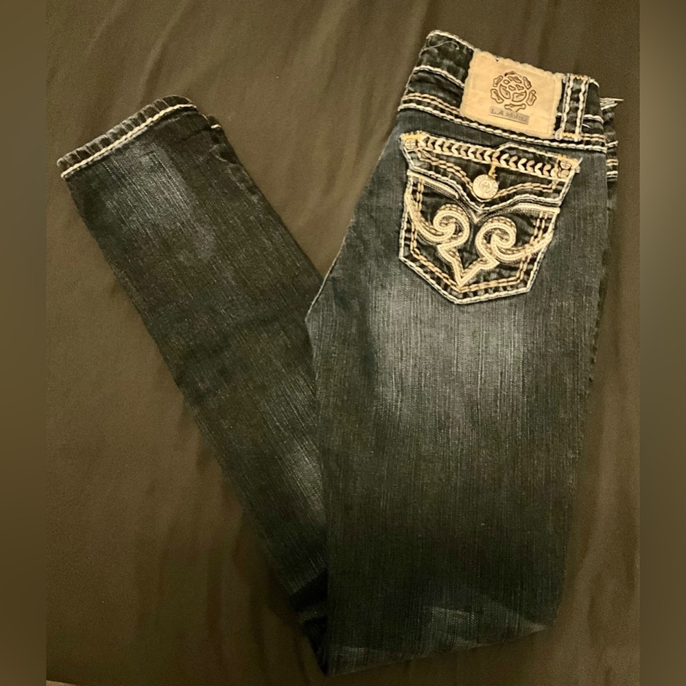 LA Idol Jeans size 7 low rise.
